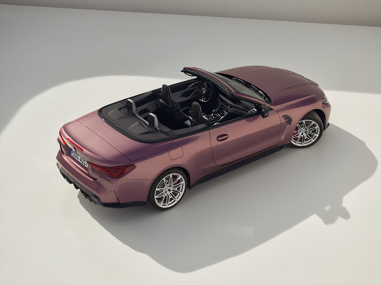 The M4 Convertible benefits from similar exterior and interior updates, including an aperture in the seats that blows hot air to the necks of passengers. Picture: SUPPLIED