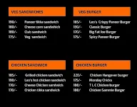 TLC Burgers menu 1