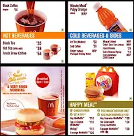 McDonald's menu 5