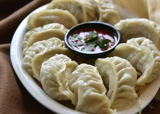 Cheese Steamed Momos [6 Pieces]