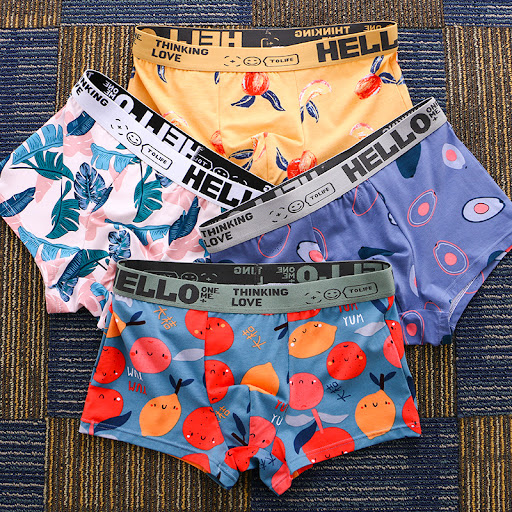 Title 7, Cotton Boxers Loose and Comfortable Underpants ...