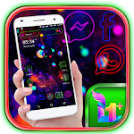 Cover Image of ダウンロード Neon Colorful Launcher Theme 1.1 APK