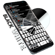 Black and White Keyboard 2.7 Icon