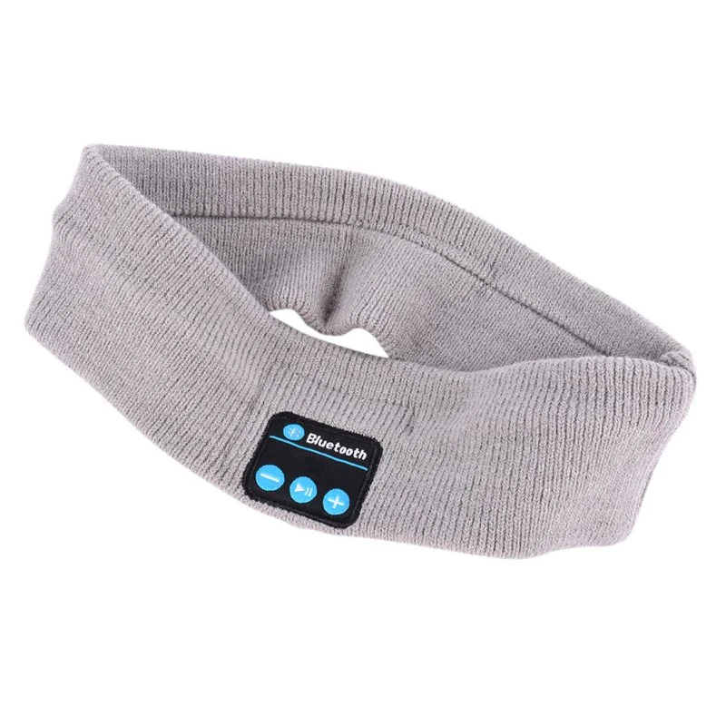 Sport hoofdband met ingebouwde hoofdtelefoon voor muziek. Ideaal voor hardlopen, fitness en sporten. Draadloos en comfortabel.