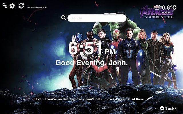 Avengers: Endgame Wallpaper 2019 Tab Theme