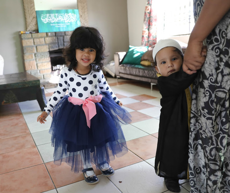 Fatima Batool Abrahams and Muhammad Alexander were in high spirits during the Eid ul Fitr celebrations.