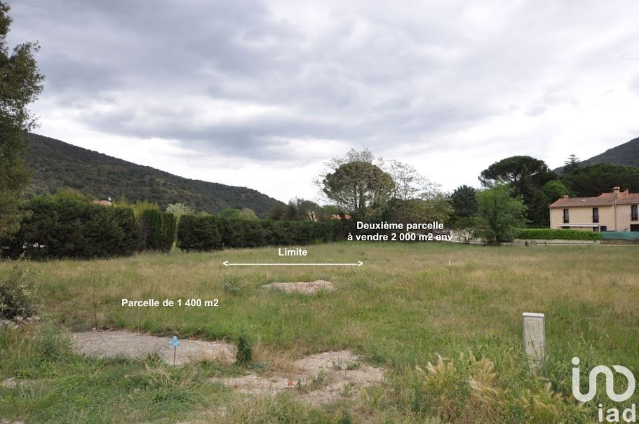 Vente terrain  1400 m² à Amélie-les-Bains-Palalda (66110), 132 000 €