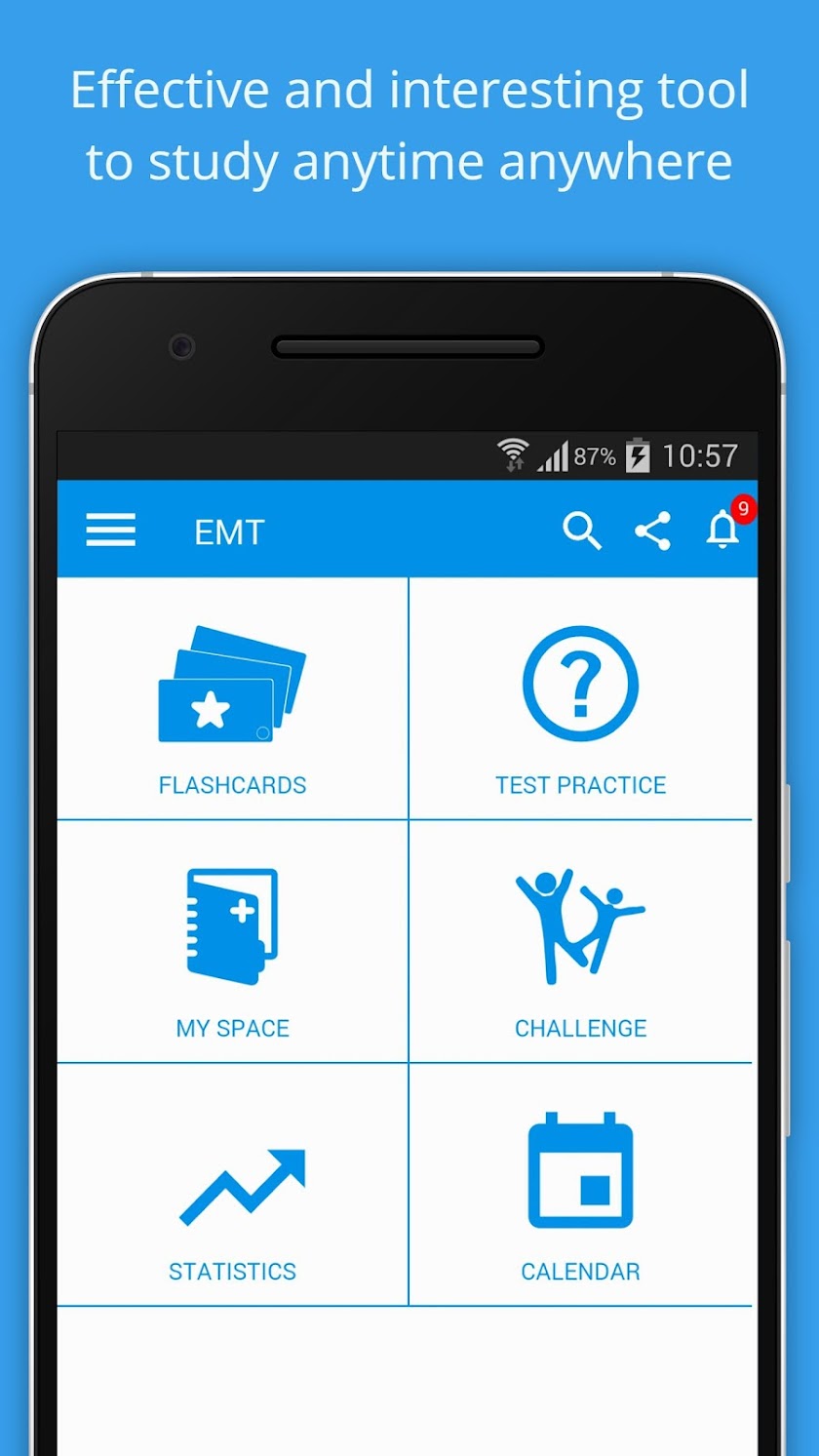 EMT practice test Screen 1