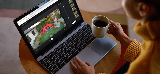 Nest camera live stream on Chrome Browser