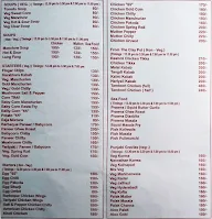 Sadanand menu 2