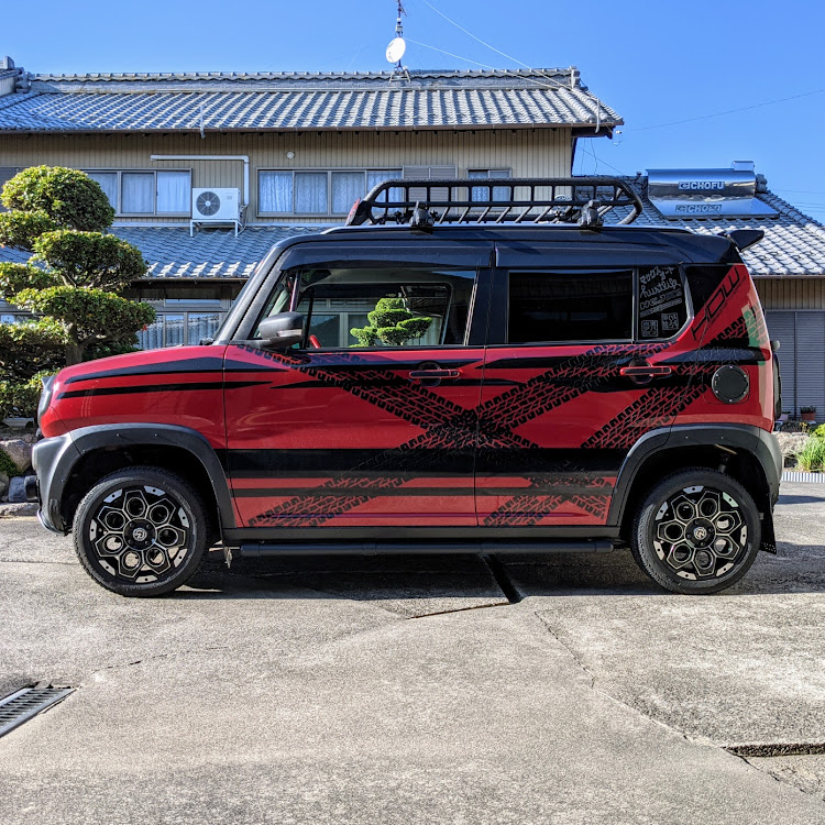 フレアクロスオーバーのハスラー・ランニングボード・チッピング・KOADESIGNWORKSに関するカスタム事例の投稿画像3枚目