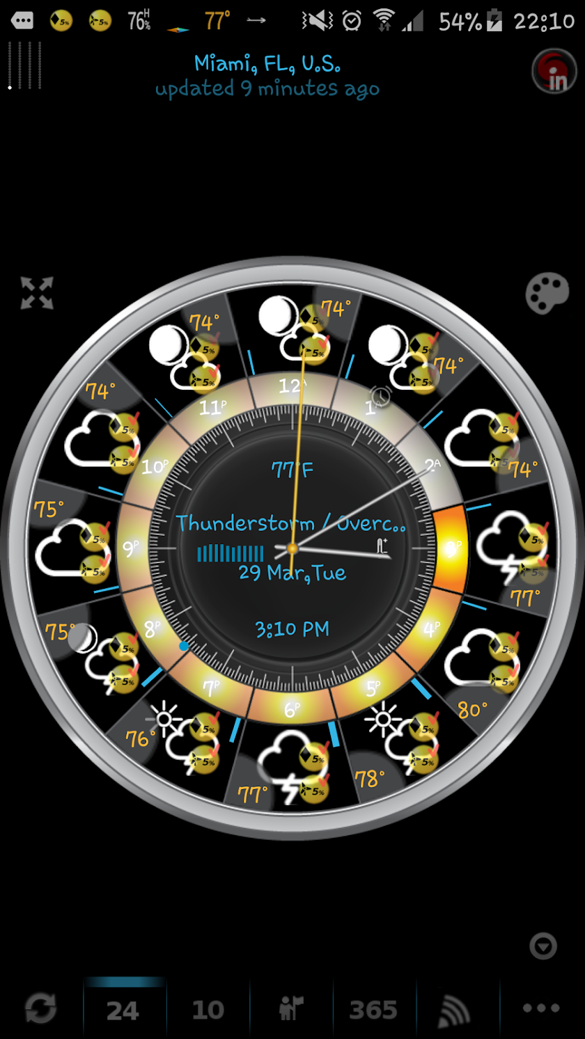 eWeather HD, Radar, Alerts Screen 2