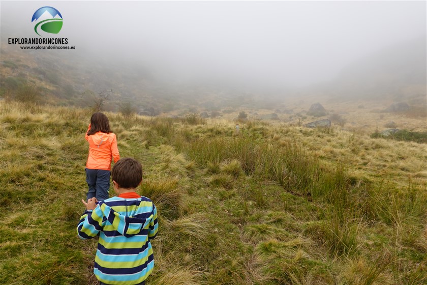 LAGUNA del DUQUE con NIÑOS - SOLANA de AVILA