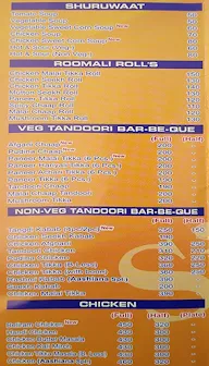 Aashiana Restaurant menu 1