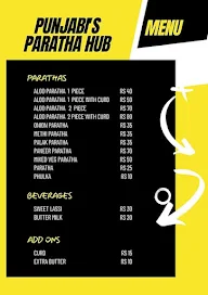 Punjabi's Paratha Hub menu 1