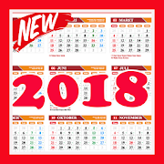 Kalender Tahun 2018 1.0 Icon