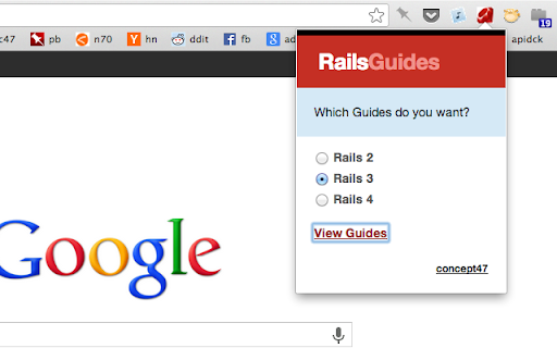 Rails 2/3 Guides redirect