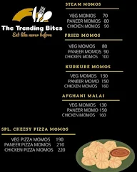 The Trending Bites menu 2