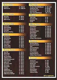 Kaavya Sweets menu 1