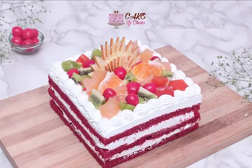 Red Velvet Fruit Cake [1 Kg]