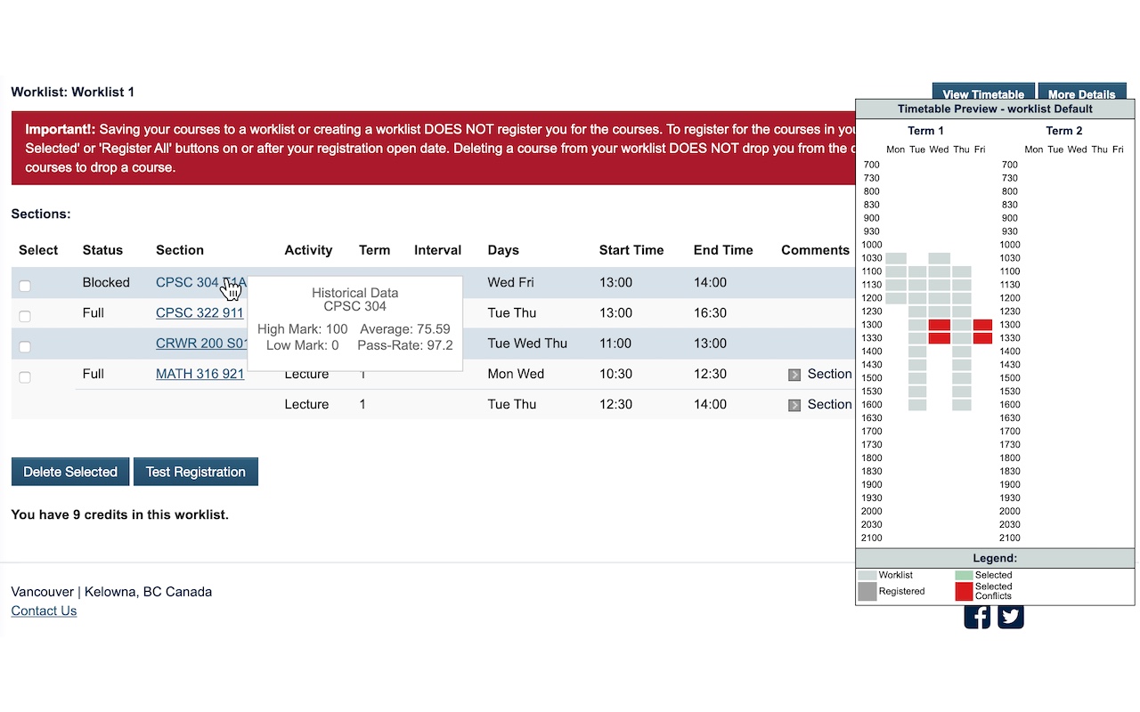 UBC Hover Grades Preview image 2