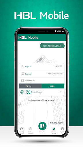 Screenshot HBL Mobile