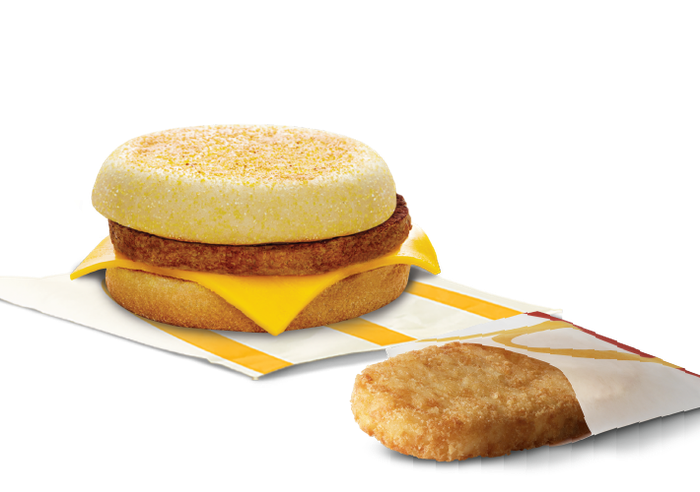 Sausage McMuffin + Hashbrown