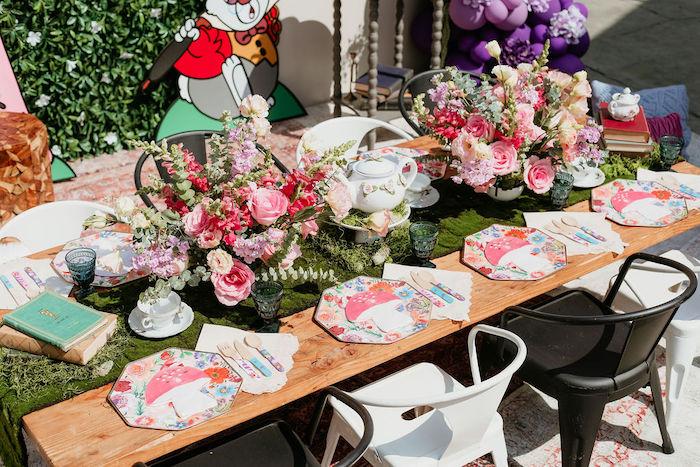 Kara's Party Ideas DIY Alice in Wonderland Party Decor