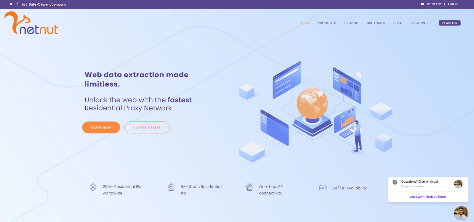 netnut data extraction proxies