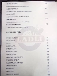 Ladli Restaurant menu 1