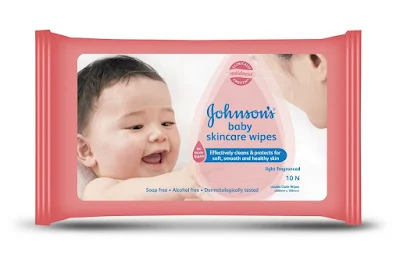 Johnson'S Baby Skin Care Wipes - 10 pcs