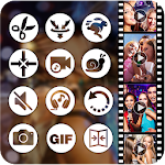 Cover Image of Descargar Editor de video con música 1.0.4 APK