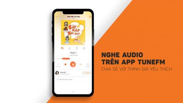 Không chỉ là ứng dụng nghe sách nói, TuneFM còn là ứng dụng phát radio