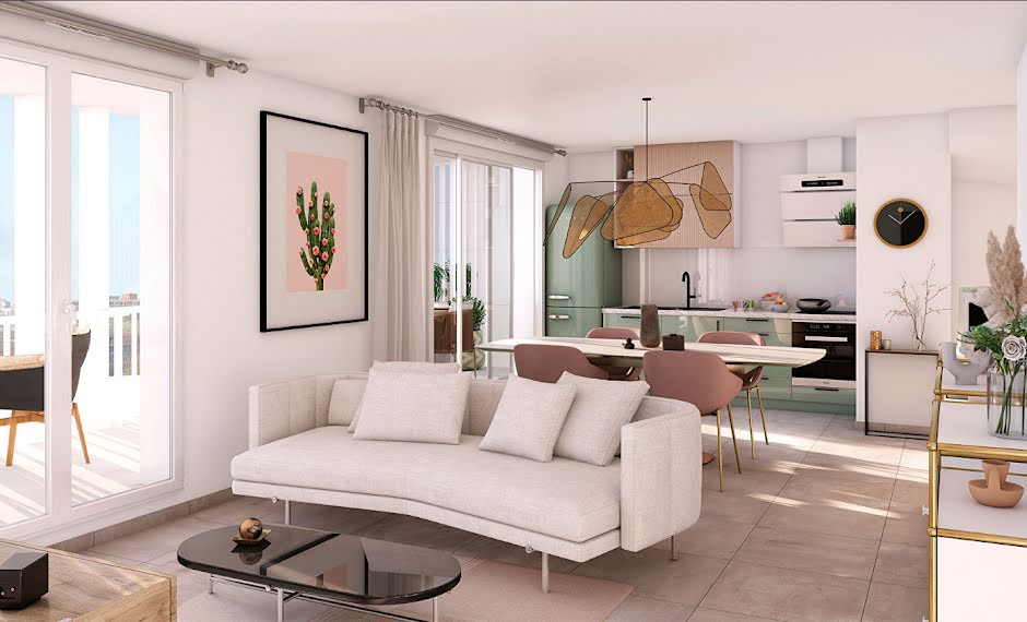 Vente appartement 4 pièces 100 m² à Antibes (06600), 740 000 €