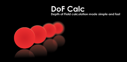 DoF Calc Screenshot