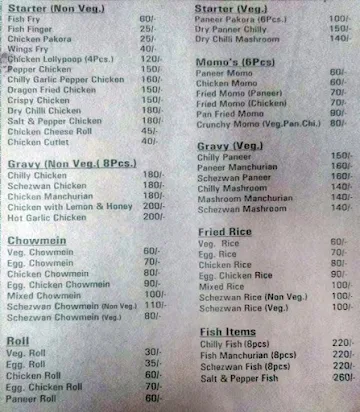 HUNGRY ? menu 