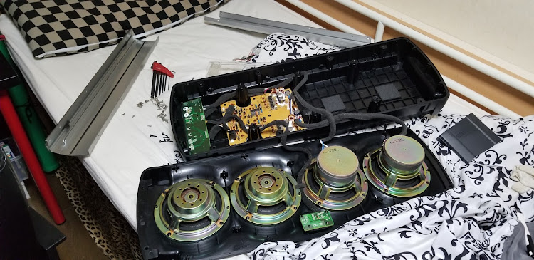 Keiのサブウーファー・下準備・DIY・マフラーリングに関するカスタム事例の投稿画像3枚目