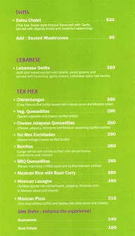 Relish - International Veg Cuisine menu 2