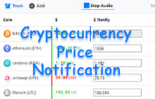 Cryptocurrency Price Notification small promo image