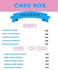 CakeBox menu 4