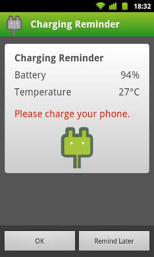 Charging Reminder