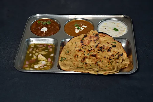 Lachha Parantha Thali