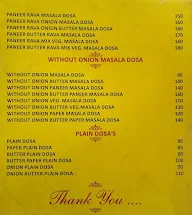 South Indian Cafe menu 4