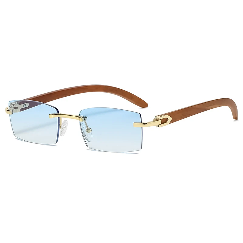 Fashion Sunglasses Men's Clear Rimless