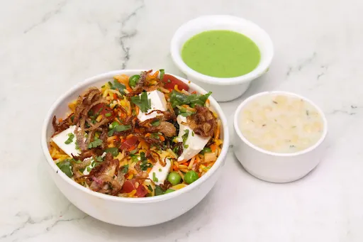 Veg Biryani (With Raita)