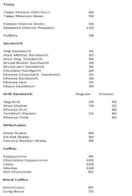 Egoeast Latte menu 1
