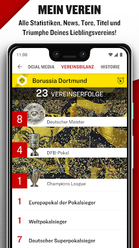kicker Fußball News 6.6.0 screenshots 8