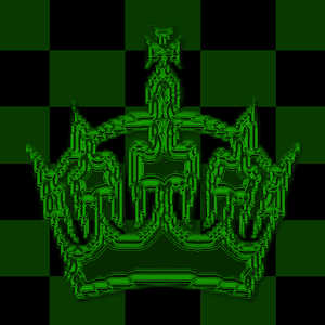 Green Chess Crown Go SMS Theme logo