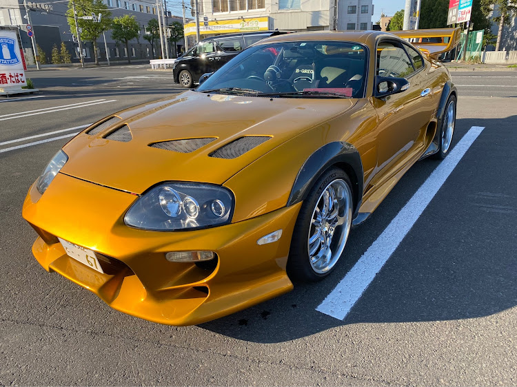 スープラのJZA80スープラ・トライアンフ・WRX S4・5月もよろしくお願いしますに関するカスタム事例の投稿画像1枚目