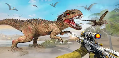 Wild Dino Hunting Game 3D